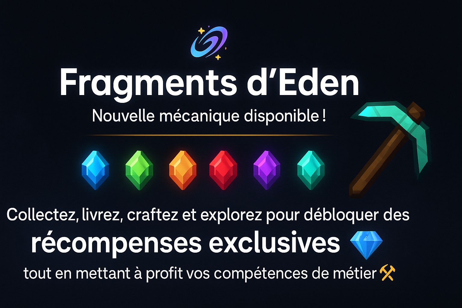 Nouvelle fonctionnalité : Fragments d'Eden
